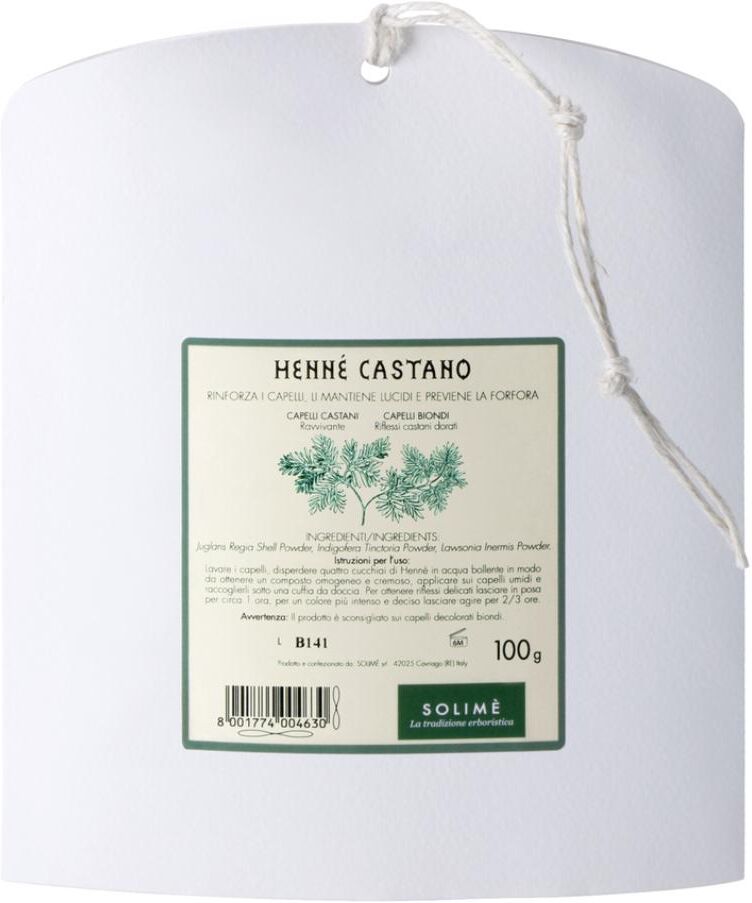 Solime' Srl Tintura Henne Castano 100g