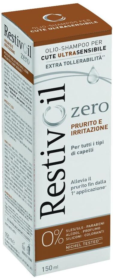 Perrigo Italia Srl Restivoil Zero - Olio Shampoo Prurito e Irritazione 150ml