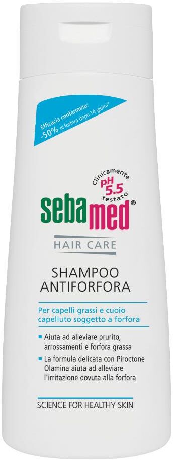 Perrigo Sebamed - Shampoo Antiforfora 200ml, Trattamento Delicato per una Chioma Libera da Forfora