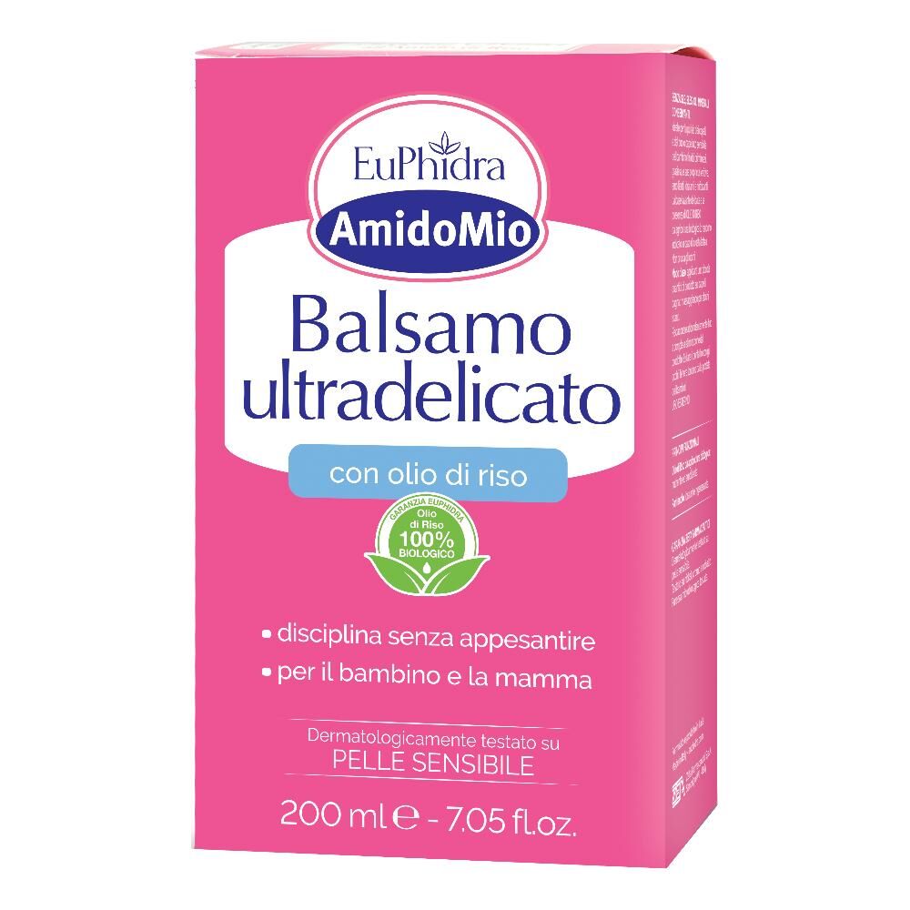 Zeta Farmaceutici Spa EuPhidra AmidoMio Balsamo Ultradelicato 200ml - Balsamo per pelli sensibili e delicate