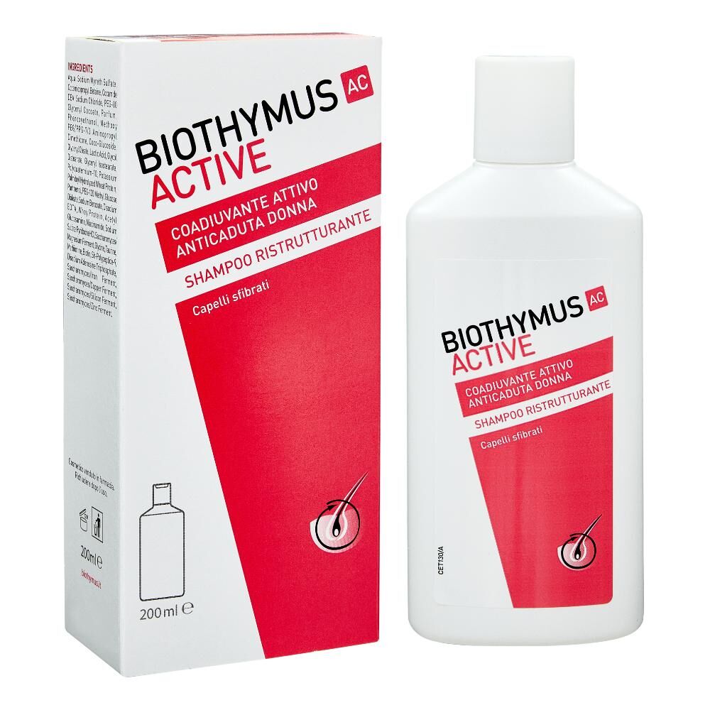 Viatris Ch Biothymus Ac Active Shampoo Ristrutturante Donna 200 ml
