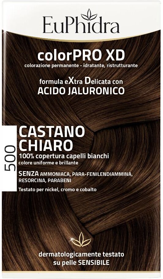 Zeta Farmaceutici Spa Euphidra Colorpro XD 500 Castano Chiaro - Colorazione Permanente Extra Delicata