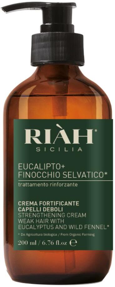 Azienda Agr. Zighidi Srl RIAH EUCALIPTO FINOCCHIO CREMA FORTIFICANTE CAPELLI DEBOLI 200 ML