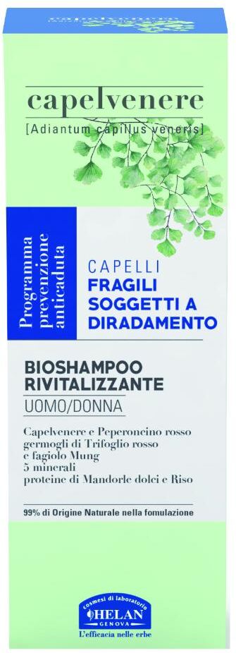 Helan Cosmesi Srl Helan Capelvenere Bioshampoo Rivitalizzante 200ml - Rinascita e Vitalità per i Tuoi Capelli