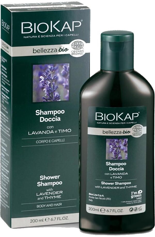 Bios Line Spa Biokap Bellezza Bio Shampoo Doccia Cosmos Ecocert 200 ml