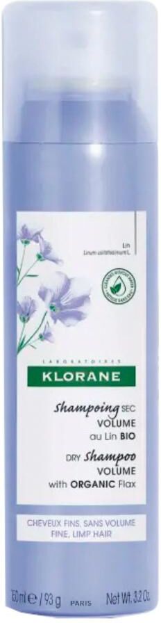 Klorane Shampoo Secco Lino Bio