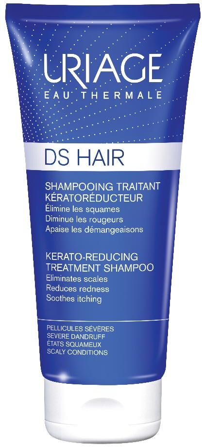 Uriage DS Hair Shampoo Trattamento Cheratoriduttore 150ml - Shampoo per Forfora con Acqua Termale delle Alpi Francesi