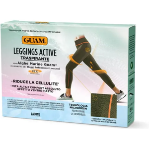 Lacote Srl Guam - Leggings Active Verde Taglia S/M - Leggings Sportivi ad Alte Prestazioni