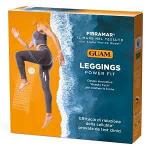 Lacote Srl Guam - Leggings Fibramar Power Fit Grigio L/XL, Leggings Elasticizzati per Fitness e Allenamento