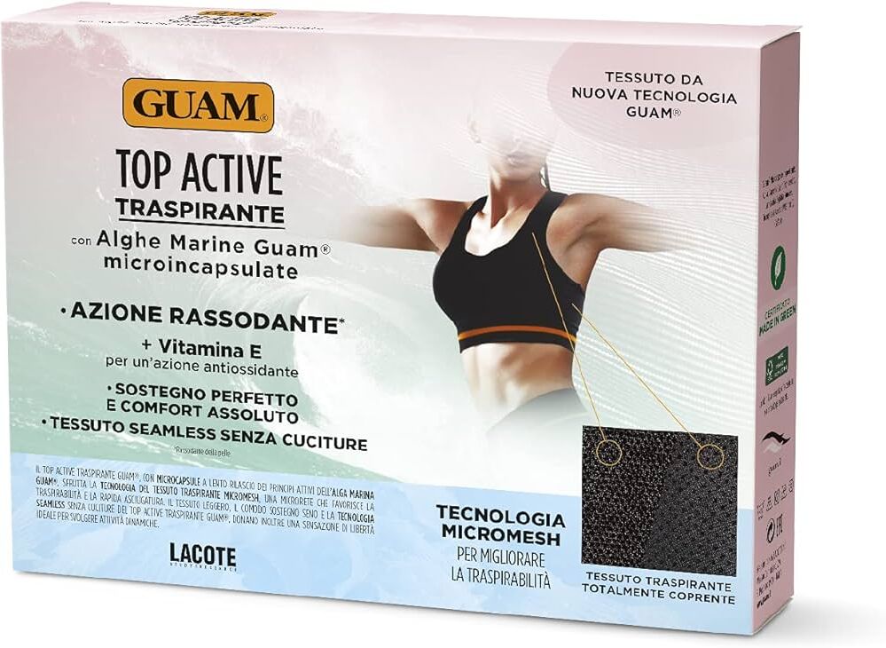 Lacote Srl Guam - Top Active Ve L-XL - Top Sportivo da Donna con Supporto e Comfort Ottimali