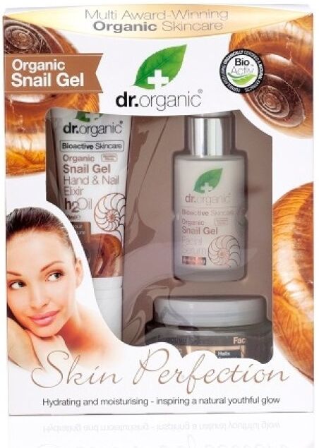 Optima Naturals Srl Organic Snail Gel Skin Perfection Pack - Cofanetto 3 Prodotti alla Bava di Lumaca