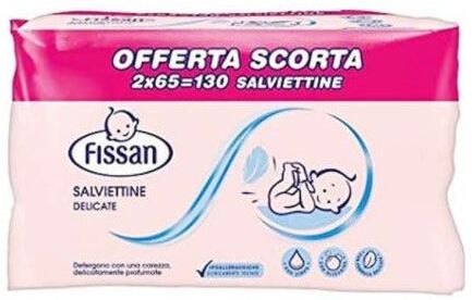 Fissan (Unilever Italia Mkt) Fissan - Salviet Delicate Bipack 