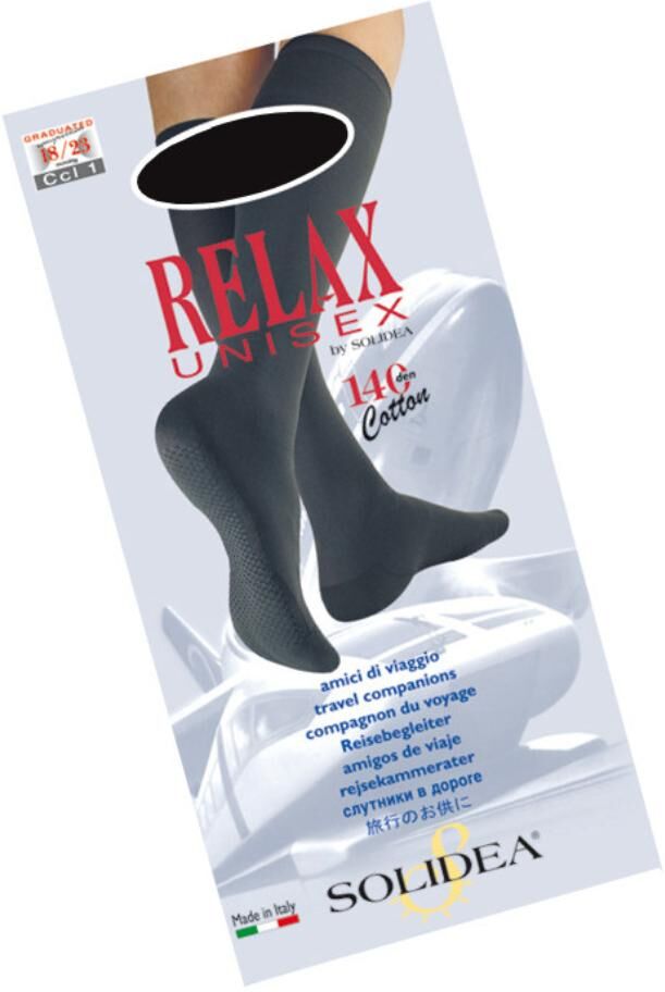 Solidea By Calzificio Pinelli RELAX UNISEX 140 Gambal.PC Blu 2