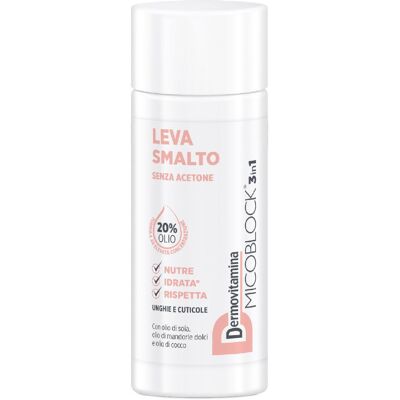 PASQUALI Srl Dermovitamina Micoblock 3in1 Levasmalto 125ml PASQUALI Srl Dermovitamina Micoblock 3in1 Levasmalto 125ml