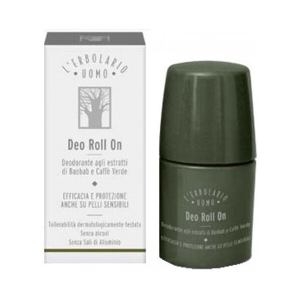 l'erbolario srl l'erbolario - deodorante roll on l'erbolario uomo 50 ml