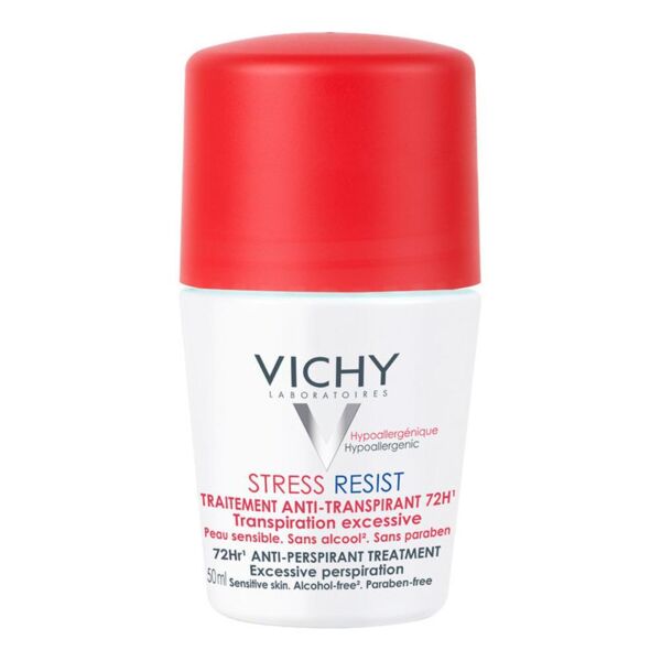 l'oreal vichy deodorante roll-on antitraspirante intensivo 50ml - protezione a lunga durata contro il sudore e gli odori.