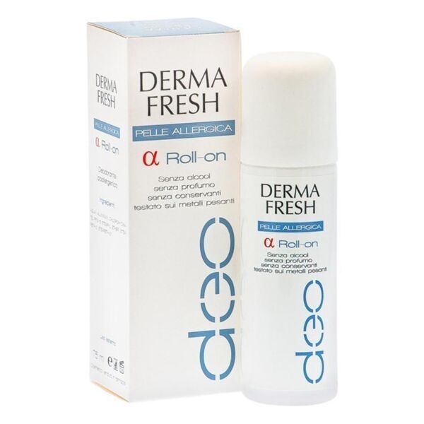 viatris ch dermafresh pelli allergiche deodorante roll-on 75ml - deodorante delicato per pelli sensibili