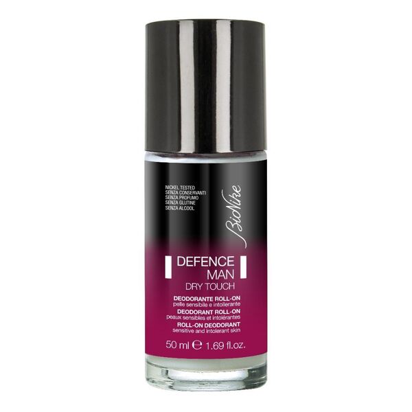 bionike - linea defence man deodorante uomo roll-on pelli sensibili 50 ml