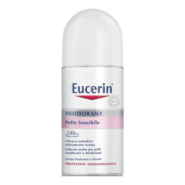 beiersdorf spa eucerin linea deo deodorante delicato pelli sensibili roll-on 50 ml