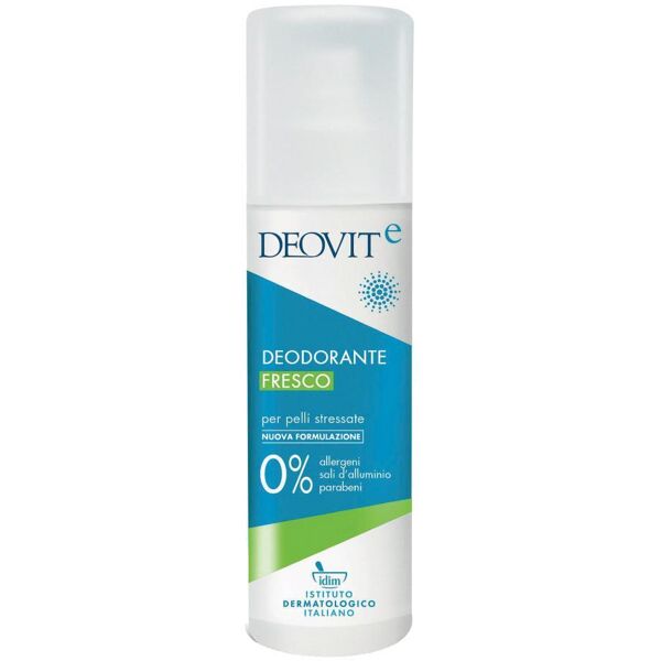 abc farmaceutici spa deovit - deodorante fresco 100ml - spray ipoallergenico per una sensazione di freschezza duratura