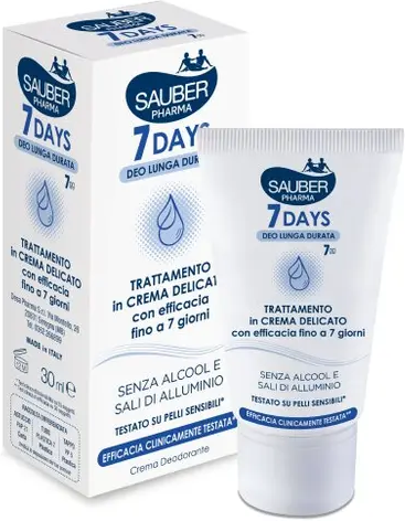 desa pharma 7 days crema deodorante 30ml - trattamento deodorante a lunga durata