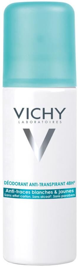 l'oreal vichy deodorante aerosol antitraspirante 125 ml - protezione duratura contro il sudore con formula delicata