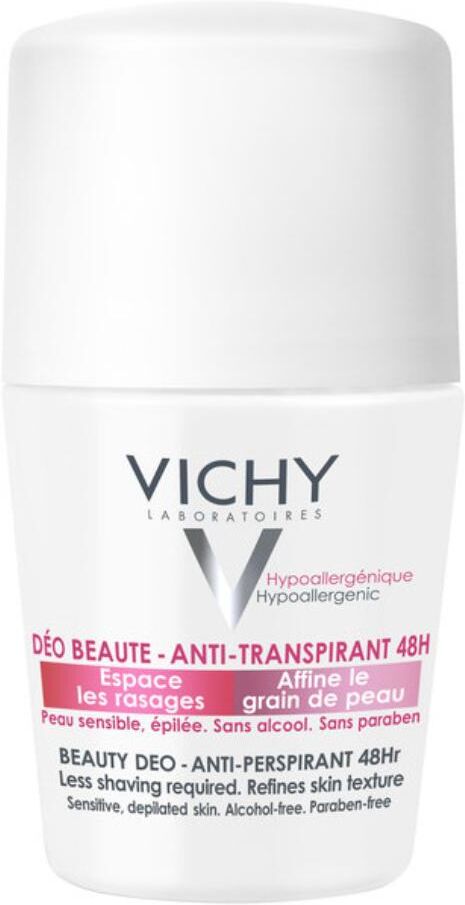 l'oreal vichy deodorante roll-on antitraspirante 50 ml - protezione efficace contro il sudore per un fresco comfort