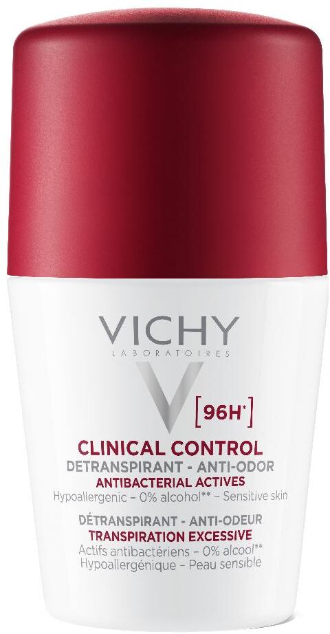 vichy homme deodorante clinical control 96h roll-on 50ml - deodorante uomo ad azione clinica lunga durata