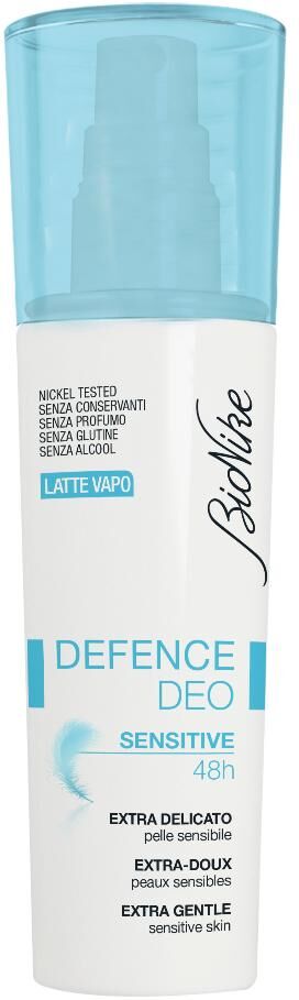 DEFENCE DEO SENSITIVE 48H LATTE VAPO BIONIKE 100ML - Delicata Protezione per Pelli Sensibili