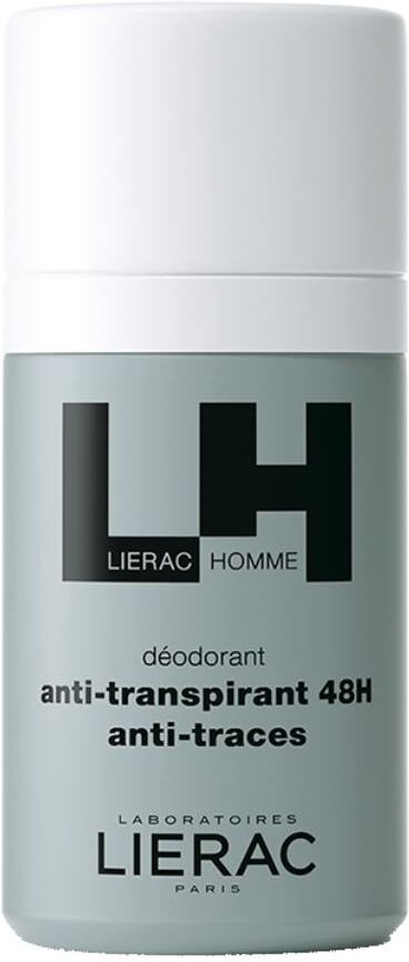 Lierac Homme Deodorante 48H Anti-Traspirante/Anti-Macchia 50ml - Deodorante 48H