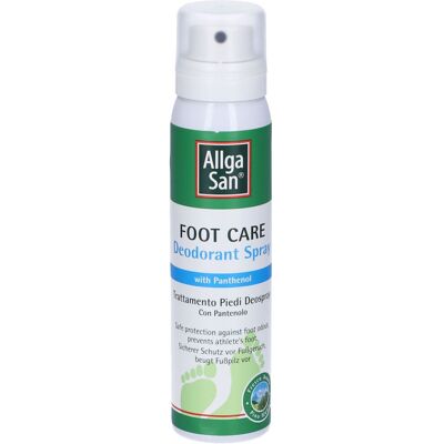 NATURWAREN ITALIA Srl Allga San Trattamento Piedi Deodorant Spray 100 ml - Antibatterico e Rinfrescante per Piedi Freschi e Asciutti NATURWAREN ITALIA Srl Allga San Trattamento Piedi Deodorant Spray 100 ml - Antibatterico e Rinfrescante per Piedi Freschi e Asciutti