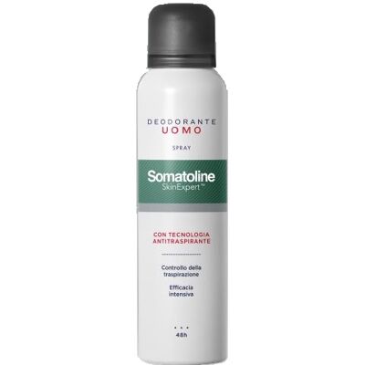 OLYOS ITALIA Srl Somatoline SkinExpert Deodorante Spray Uomo, 150 ml OLYOS ITALIA Srl Somatoline SkinExpert Deodorante Spray Uomo, 150 ml