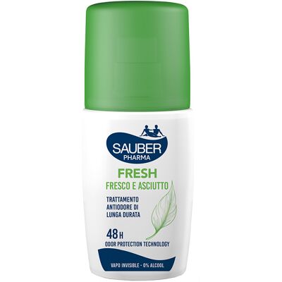 ITALSILVA COMMERCIALE Srl Sauber Fresh deodorante spray 48h, 90 ml ITALSILVA COMMERCIALE Srl Sauber Fresh deodorante spray 48h, 90 ml