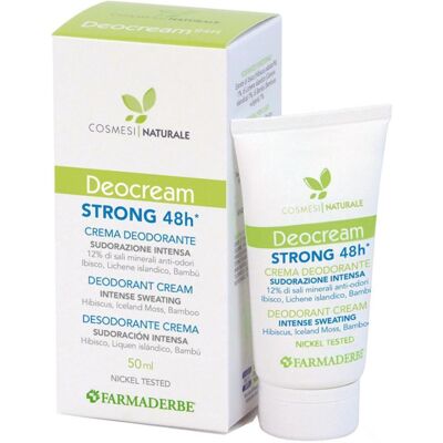 FARMADERBE Srl DEO CREAM STRONG 48H DEOD 50ML FARMADERBE Srl DEO CREAM STRONG 48H DEOD 50ML