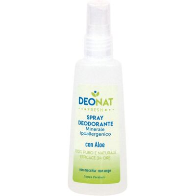 FARMADERBE Srl DEONAT FRESH SPRAY ALOE 100ML NF FARMADERBE Srl DEONAT FRESH SPRAY ALOE 100ML NF