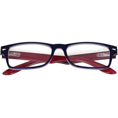 INDUSTRIE OTTICHE ITALIANE Srl Corpootto Occhiali Lettura Bicolor Blu/Rosso +1,50 - Occhiali da Lettura Unisex INDUSTRIE OTTICHE ITALIANE Srl Corpootto Occhiali Lettura Bicolor Blu/Rosso +1,50 - Occhiali da Lettura Unisex