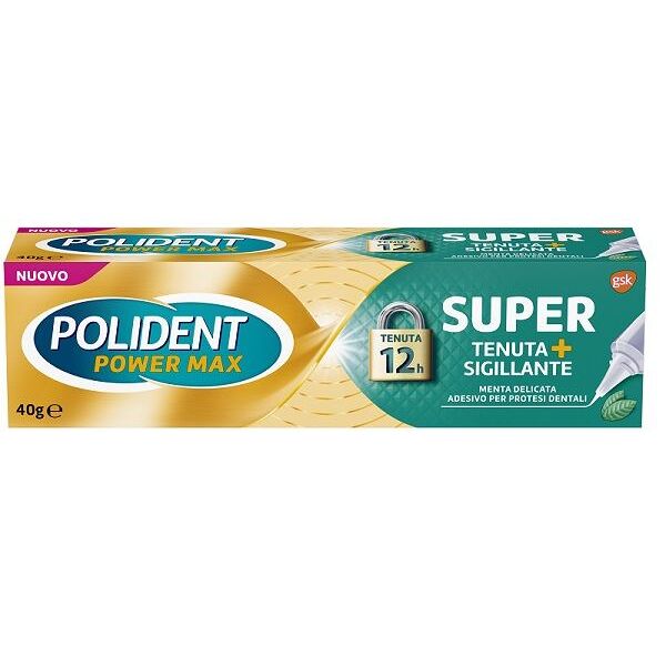 haleon ch polident power max - super tenuta&sigillante 40g, adesivo per protesi dentaria