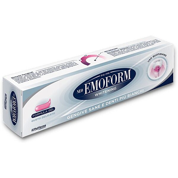 polifarma benessere srl neo emoform whitening - dentifricio gel quotidiano 100 ml