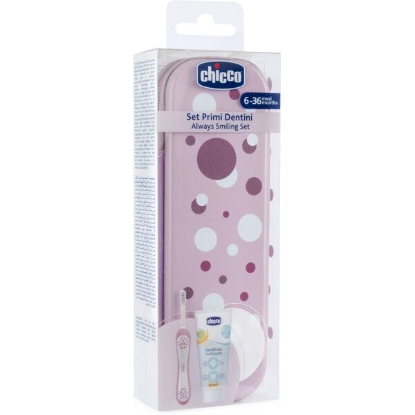 Chicco CH Set Dentale Rosa 6m+