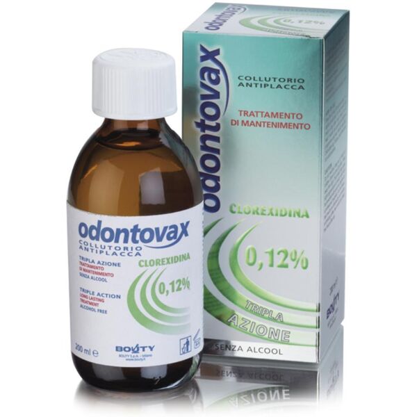 ibsa farmaceutici italia srl odontovax linea igiene dentale quotidiana clorexidina 0,12 colluttorio 200 ml