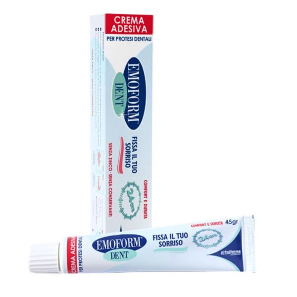 polifarma benessere srl emoform dent - crema dentiere 45g