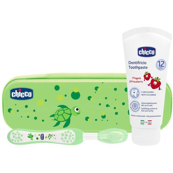 chicco ch set dentale verde fluoro