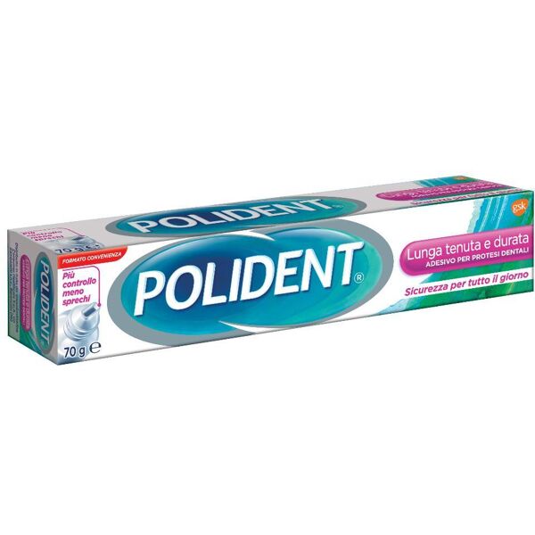 haleon italy srl polident - adesivo per protesi dentali lunga tenuta 70g