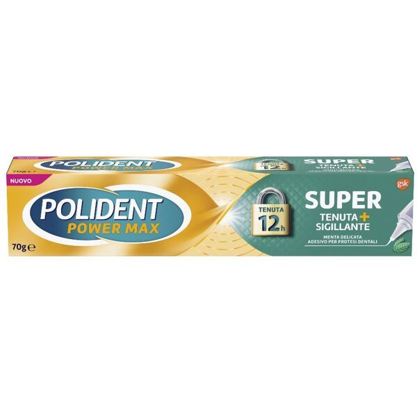 haleon ch polident power max - super tenuta&sigillante 70g, adesivo per protesi dentaria