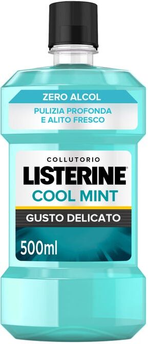 johnson & johnson listerine - cool mint collutorio gusto delicato 500 ml