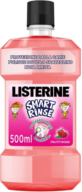 johnson & johnson spa listerine - collutorio smart rinse 500 ml