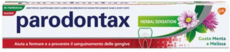 haleon ch parodontax dentifricio herbal sensation 75ml - protezione per gengive e denti sensibili