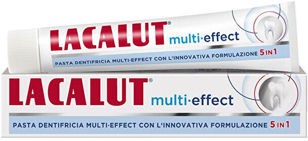 naturwaren italia srl lacalut multi-effetto pasta dentifricia 75ml - denti sani e alito fresco