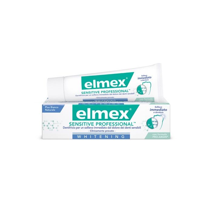 giuliani spa elmex sensitive professional dentifricio whitening 75ml - protezione sensibilità e sbiancamento