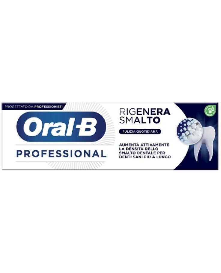 procter & gamble srl oral-b professional rigenera smalto pulizia quotidiana dentifricio 75ml - protezione e cura per uno smalto sano